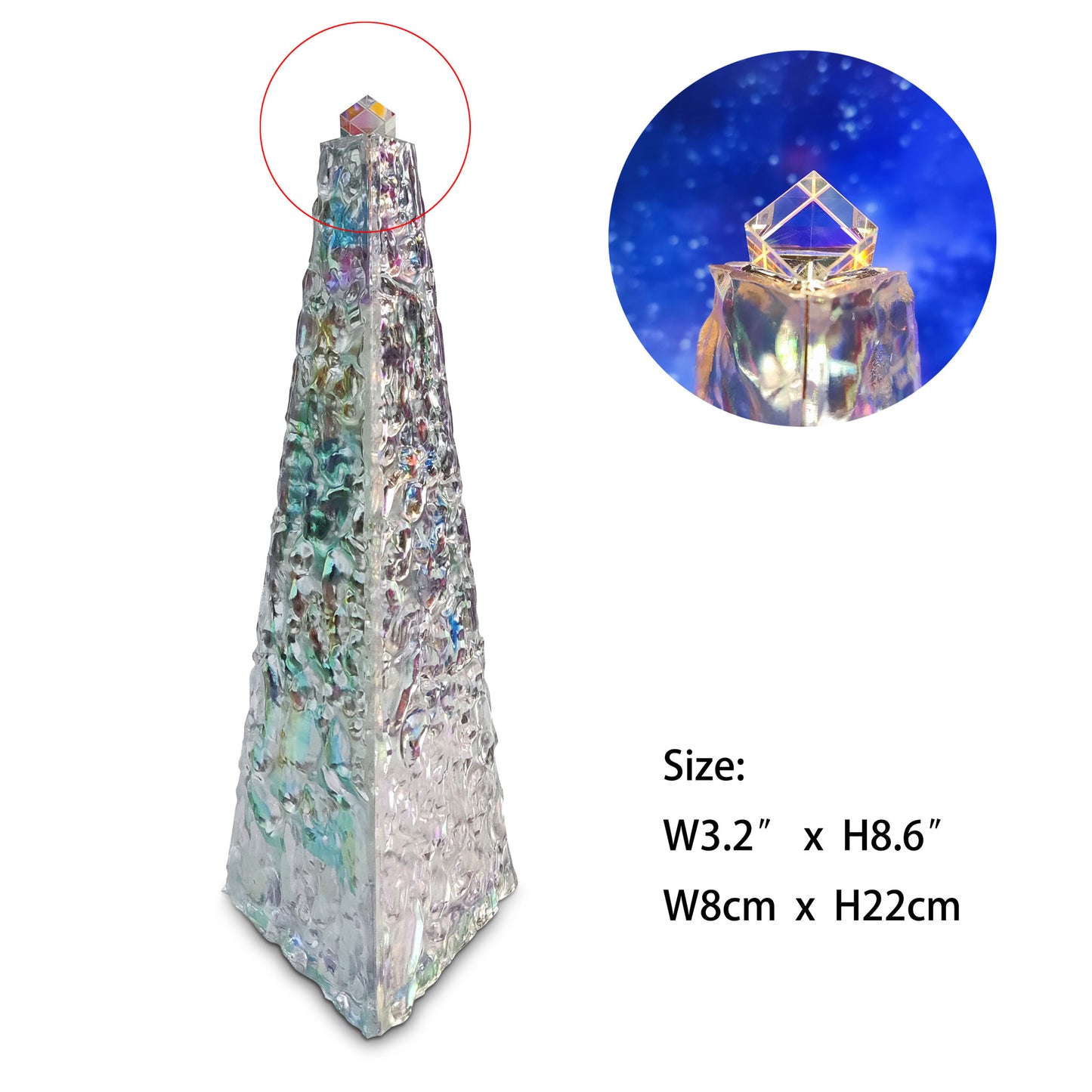 3D Handcrafted Kaleidoscope - Musical Mirage Theme - Art Gift for Music Lovers & All Ages