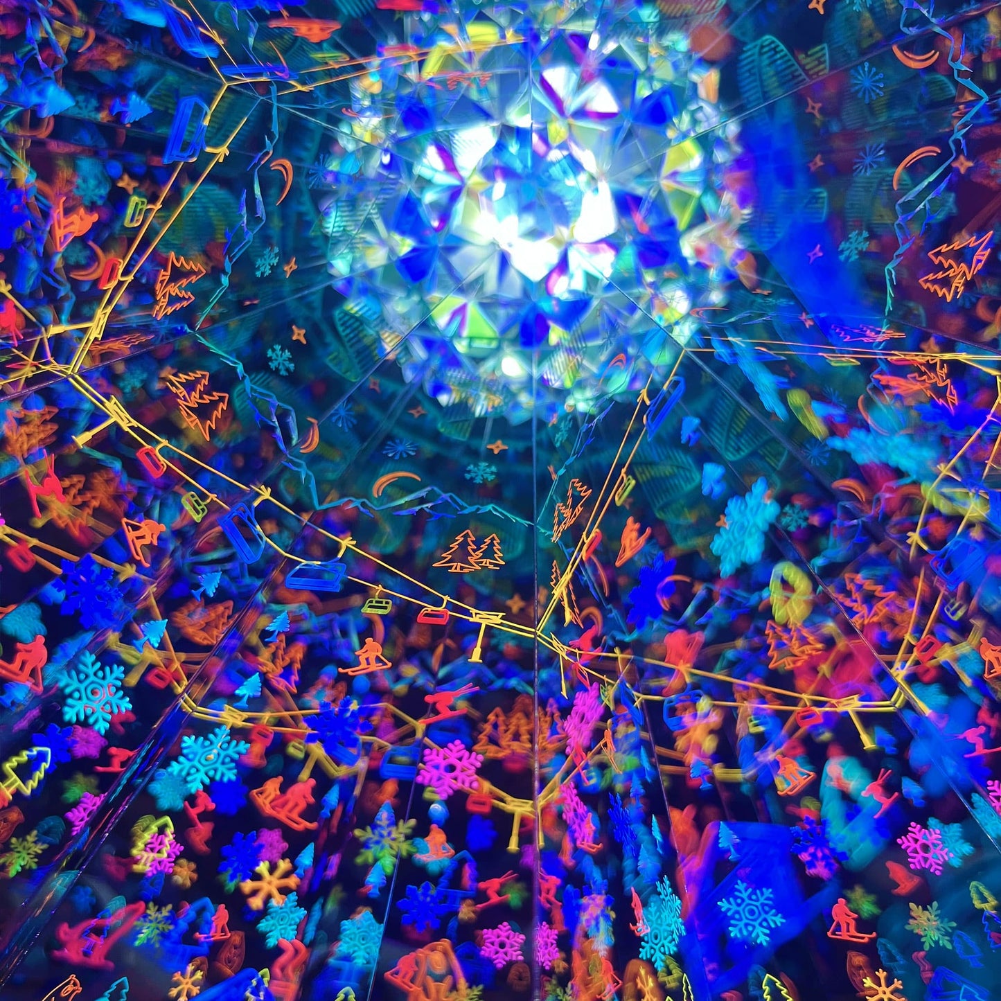Winter Delight Kaleidoscope: A Handcrafted Portal to Winter's Magic