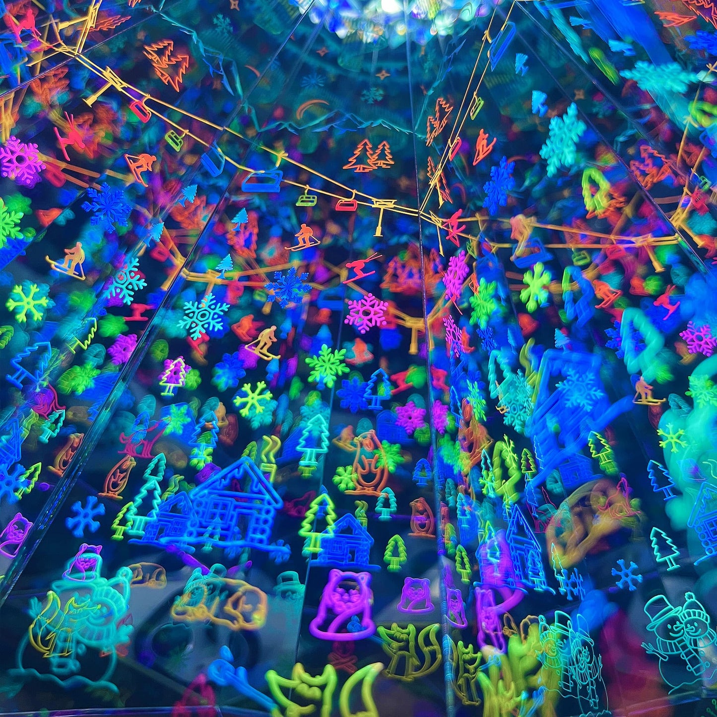 Winter Delight Kaleidoscope: A Handcrafted Portal to Winter's Magic