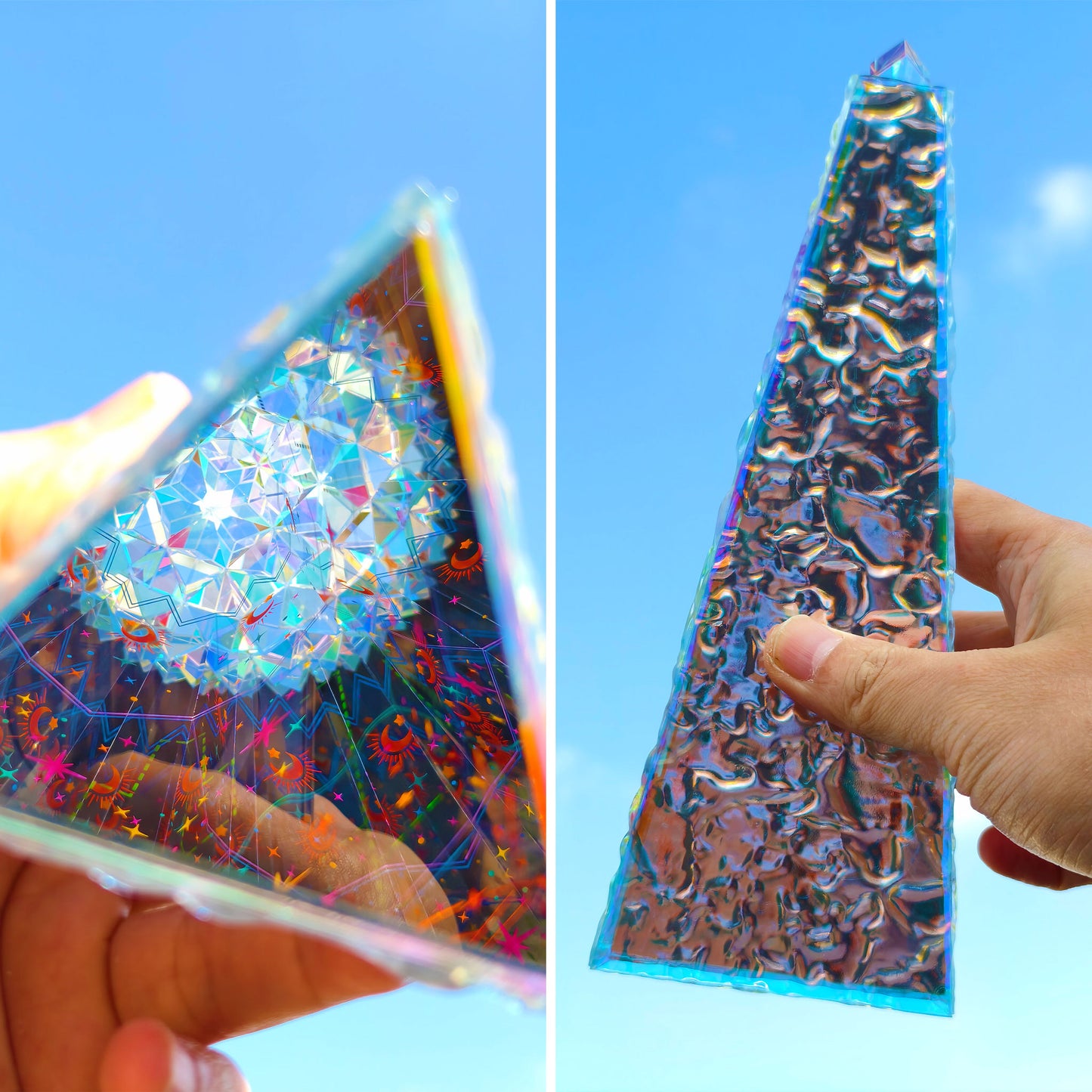 Handmade Starry Glow Kaleidoscope | 3D Visual Art & Unique Gift for Star Gazers & Astronomy Enthusiasts