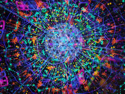 Tarot Portal — Handcrafted Kaleidoscope with Mystical Tarot-Inspired Patterns