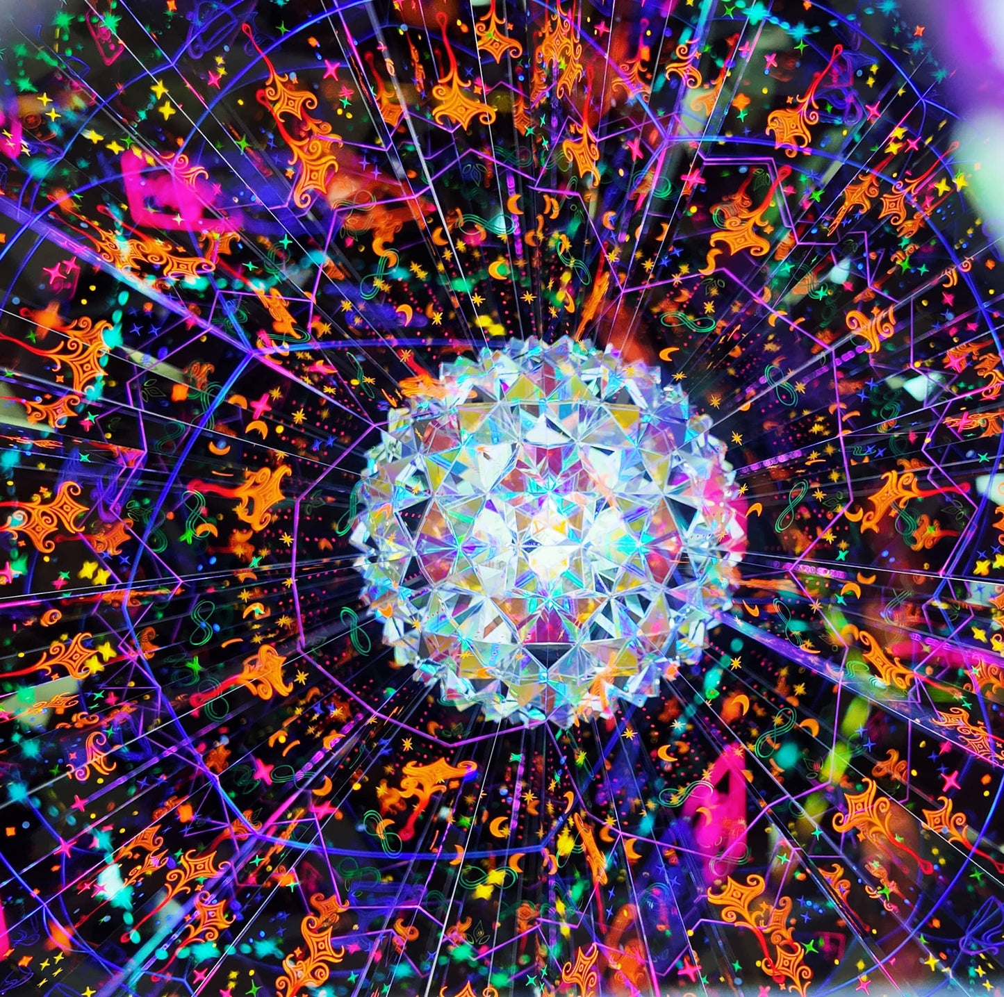 Tarot Portal — Handcrafted Kaleidoscope with Mystical Tarot-Inspired Patterns