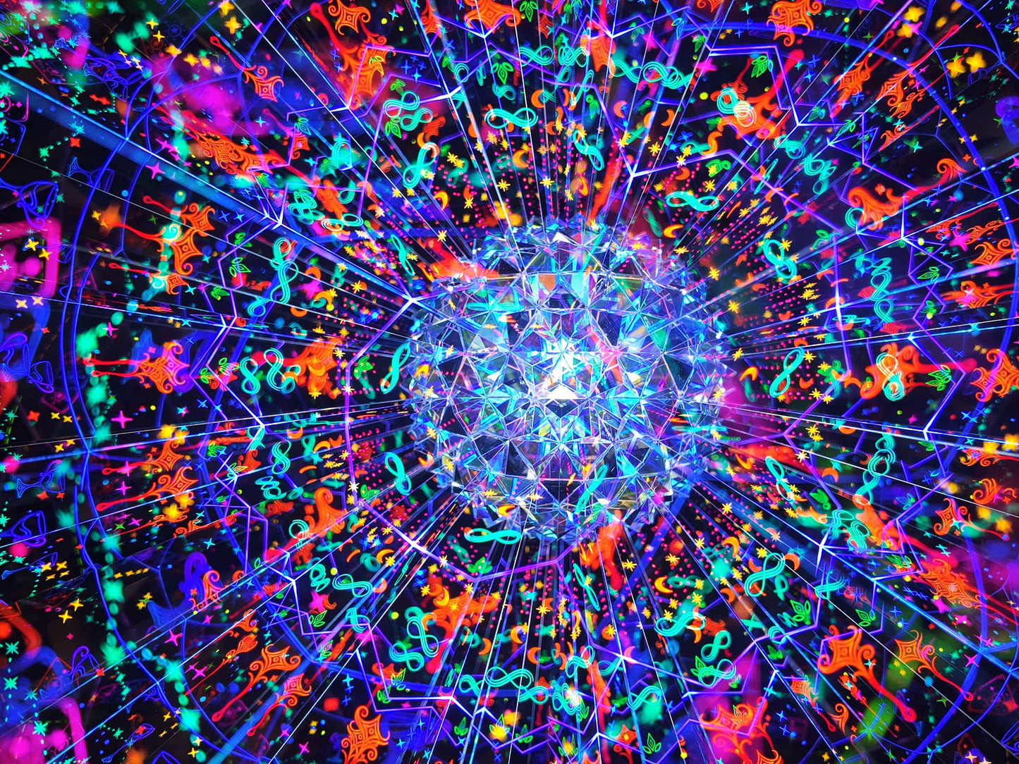 Tarot Portal — Handcrafted Kaleidoscope with Mystical Tarot-Inspired Patterns