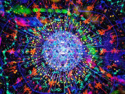 Tarot Portal — Handcrafted Kaleidoscope with Mystical Tarot-Inspired Patterns