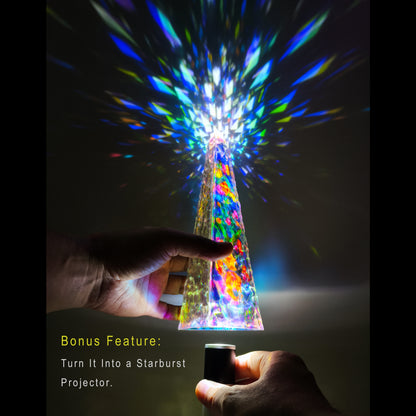 Tarot Portal — Handcrafted Kaleidoscope with Mystical Tarot-Inspired Patterns