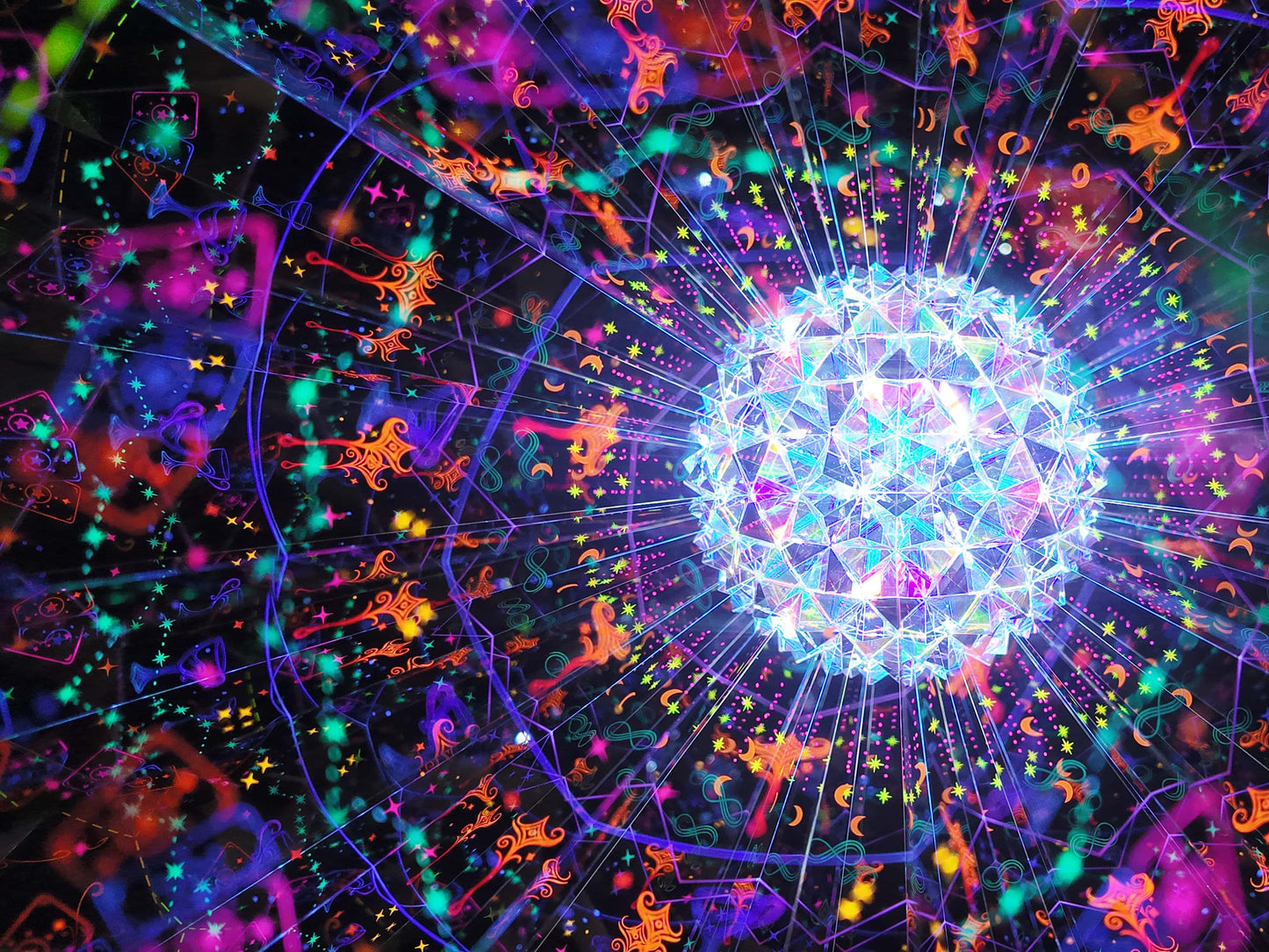 Tarot Portal — Handcrafted Kaleidoscope with Mystical Tarot-Inspired Patterns