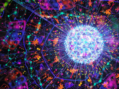 Tarot Portal — Handcrafted Kaleidoscope with Mystical Tarot-Inspired Patterns