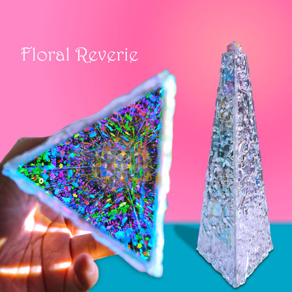 Handmade Floral Reverie Kaleidoscope | Handcrafted 3D Visual Art & Decor