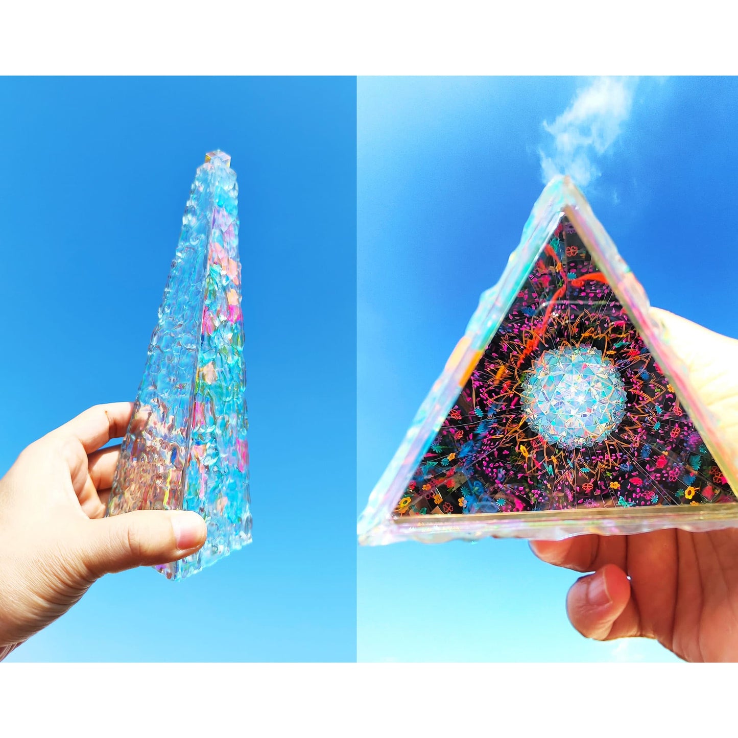 Handmade Floral Reverie Kaleidoscope | Handcrafted 3D Visual Art & Decor