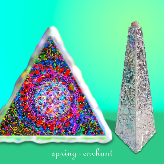 Spring Enchantment Kaleidoscope | A Handcrafted Portal to Nature's Magic