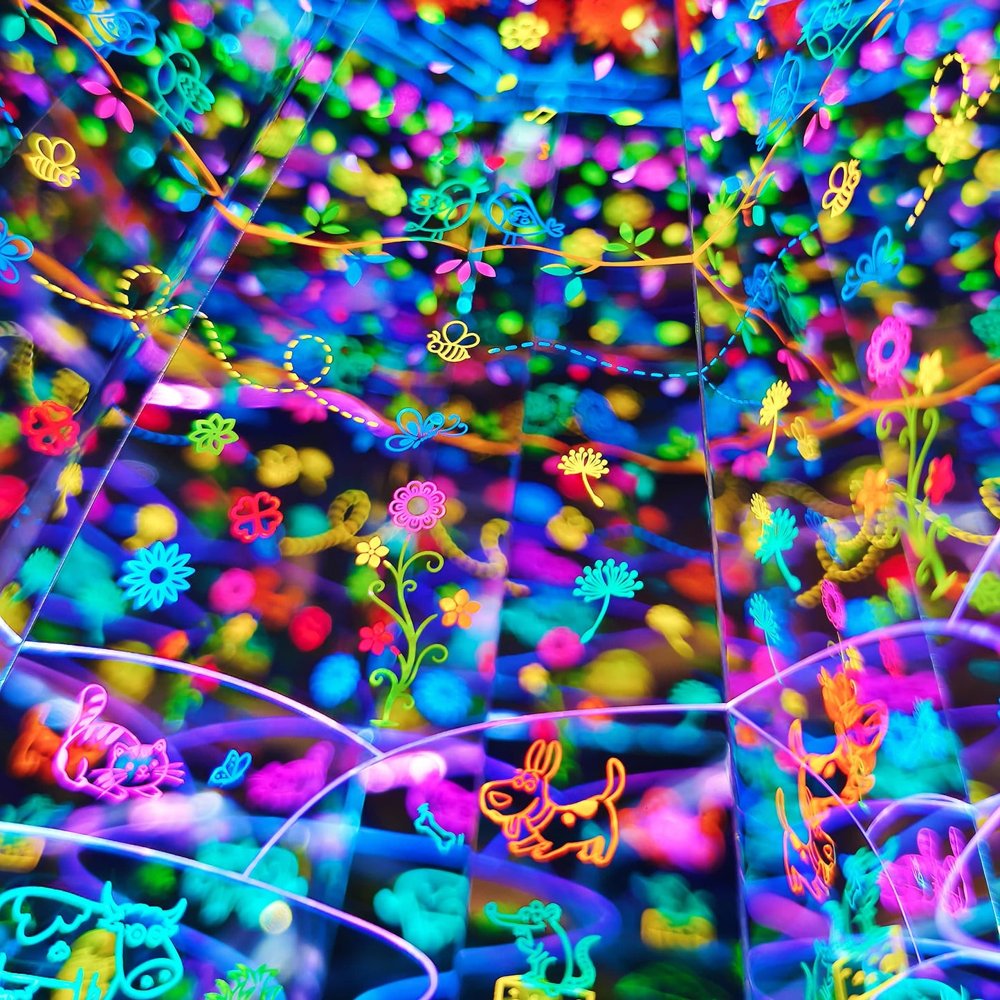 Spring Enchantment Kaleidoscope | A Handcrafted Portal to Nature's Magic