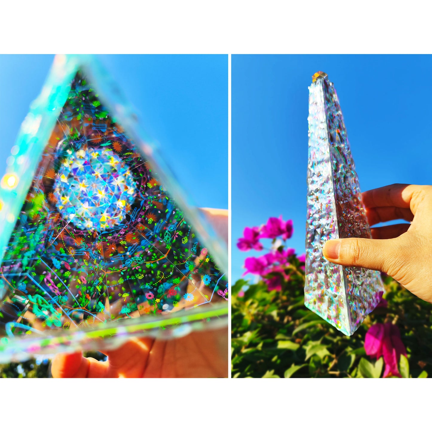 Spring Enchantment Kaleidoscope | A Handcrafted Portal to Nature's Magic