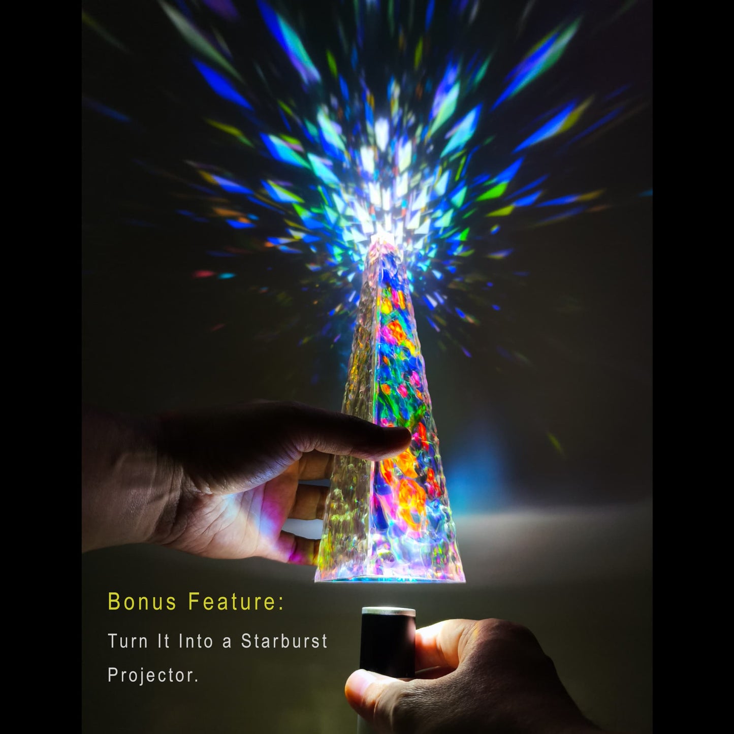 3D Handcrafted Kaleidoscope - Musical Mirage Theme - Art Gift for Music Lovers & All Ages