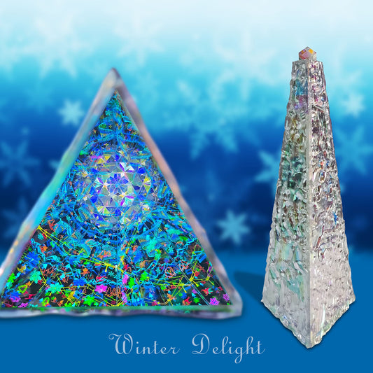 Winter Delight Kaleidoscope: A Handcrafted Portal to Winter's Magic